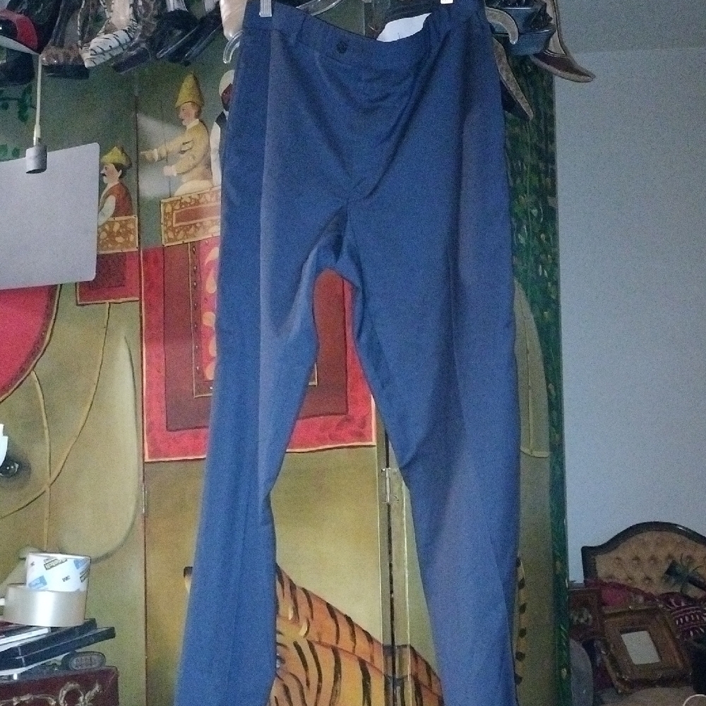 Italian Blue 120's Trousers